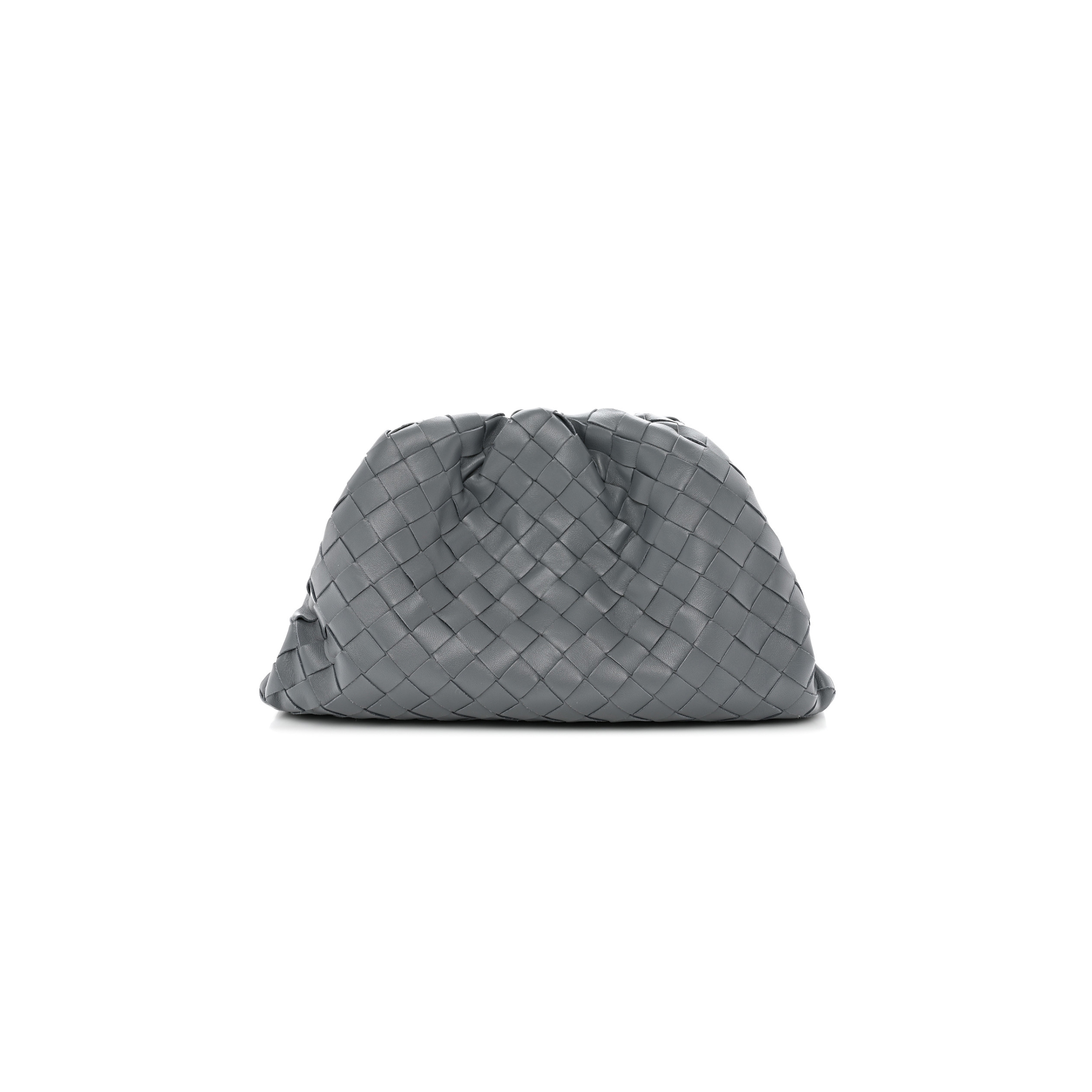 bo*te*ga Ve*ne*ta nappa intrecciato teen pouch thunder (30*17*8cm)